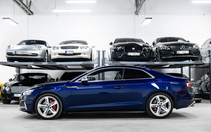 Audi S5 cena 177000 przebieg: 78000, rok produkcji 2017 z Rumia małe 781